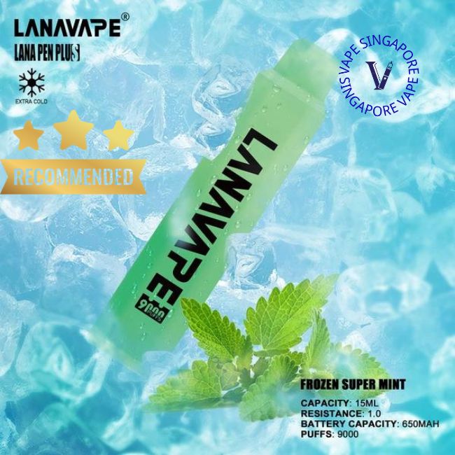 lana-pen-plus-9000-puff-frozen-super-mint-vape-shop-singapore