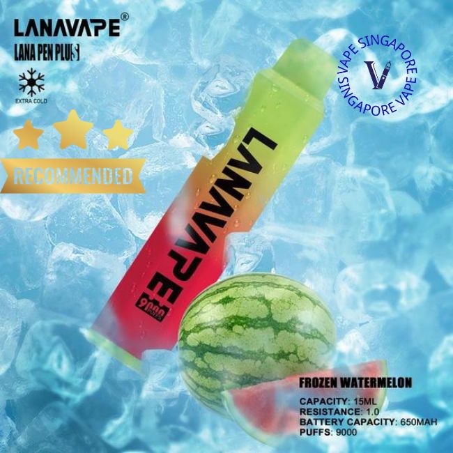 lana-pen-plus-9000-puff-frozen-watemelon-vape-shop-singapore