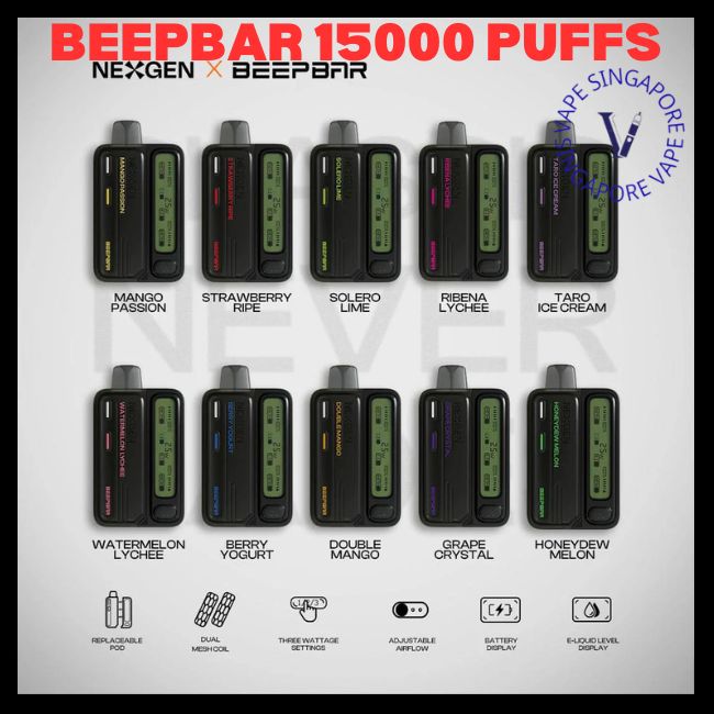 singapore-vape-shop-sell-beepbar-15000-puffs-disposable-vape