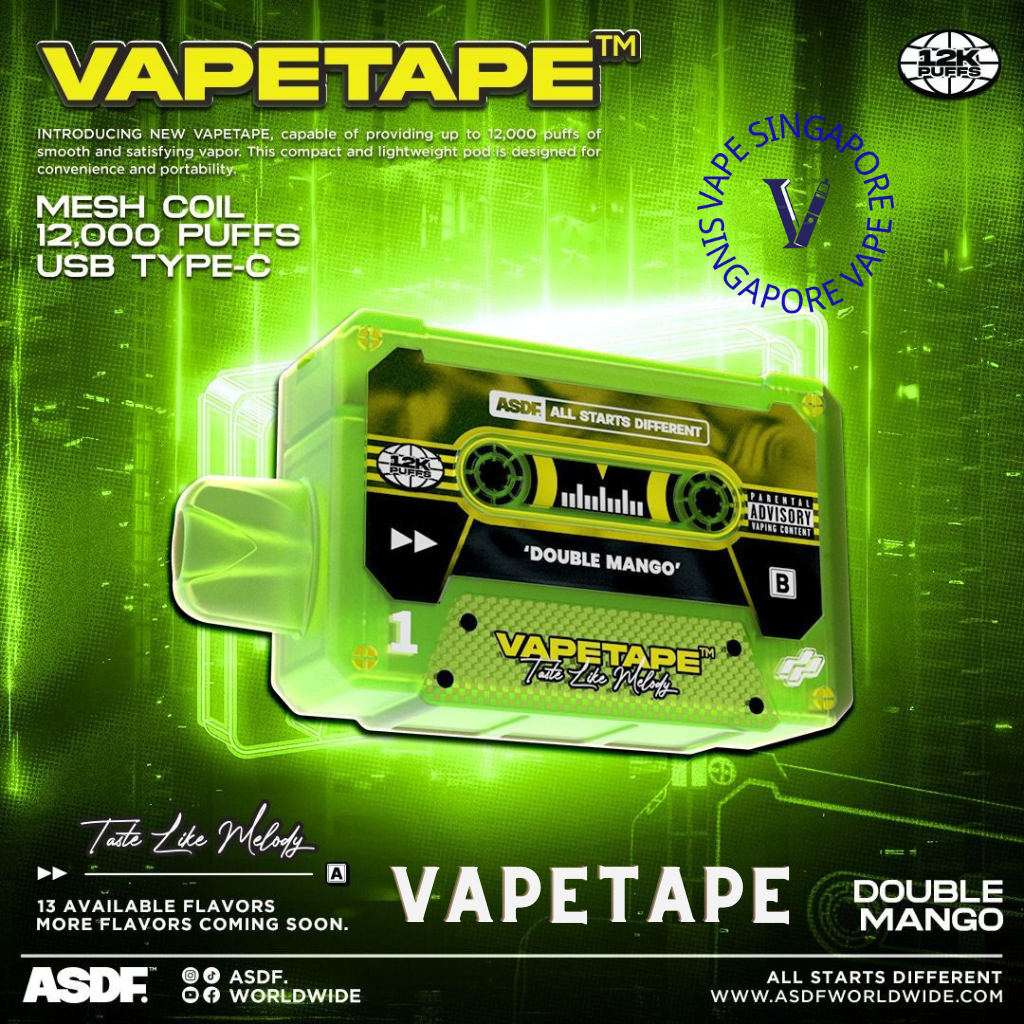 Vape-tape-12k-puffs-sg-vape-shop-singapore-double-mango