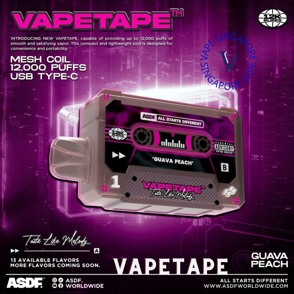 Vape-tape-12k-puffs-sg-vape-shop-singapore-guava-peach