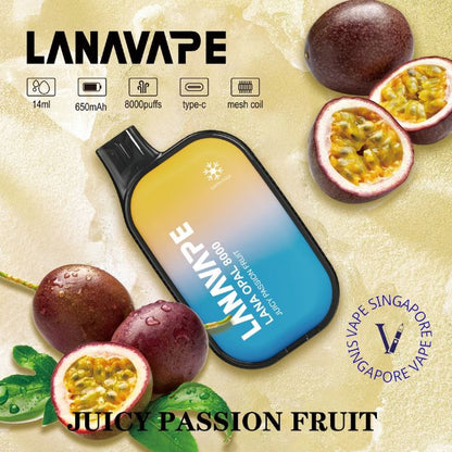lana-opal-8000-puff-juicy-passion-fruit-disposable-sg-vape-shop-singapore